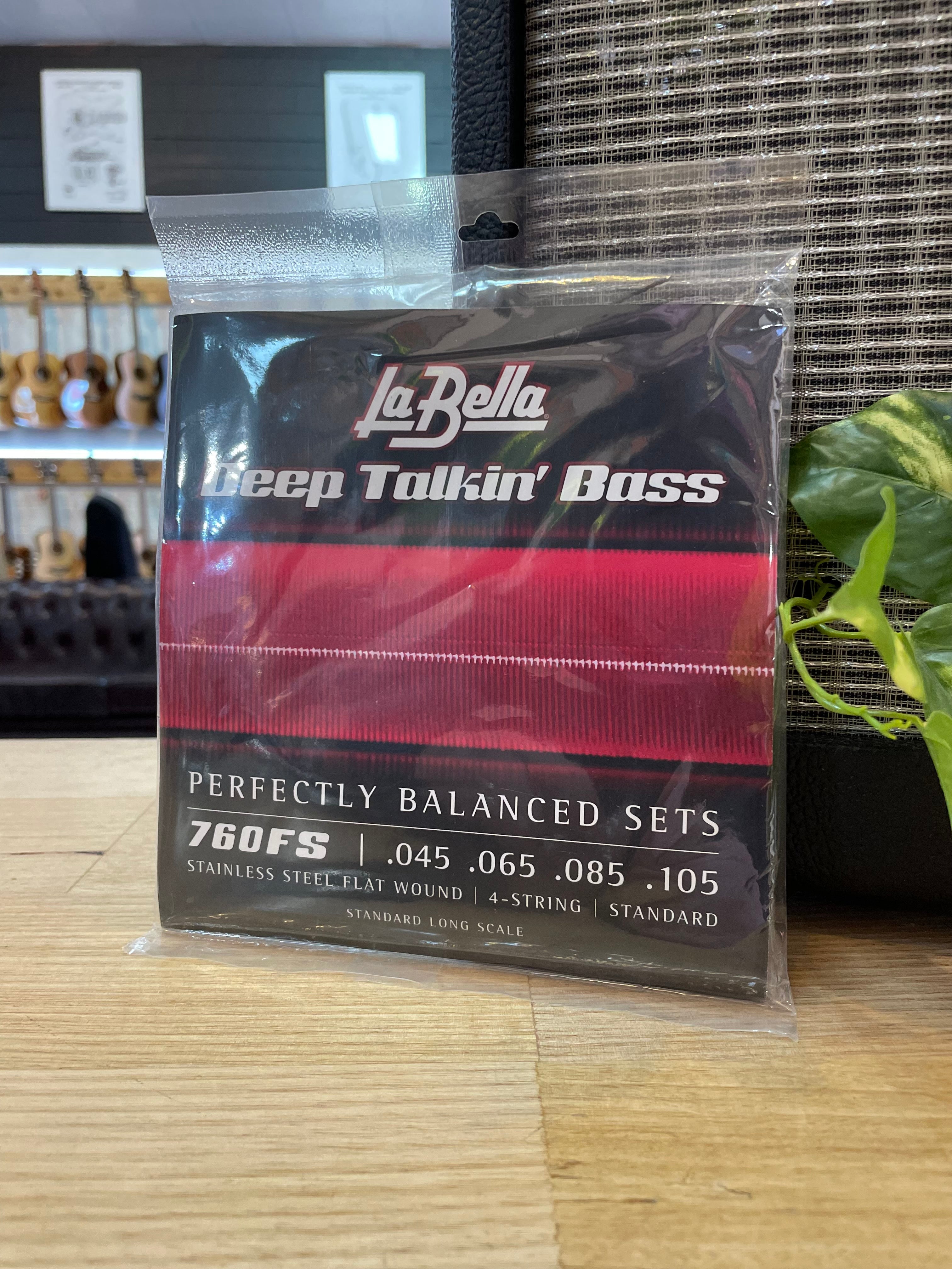 La Bella | 760FS | Deep Talkin’ Bass | Standard Long Scale | Flat Wound