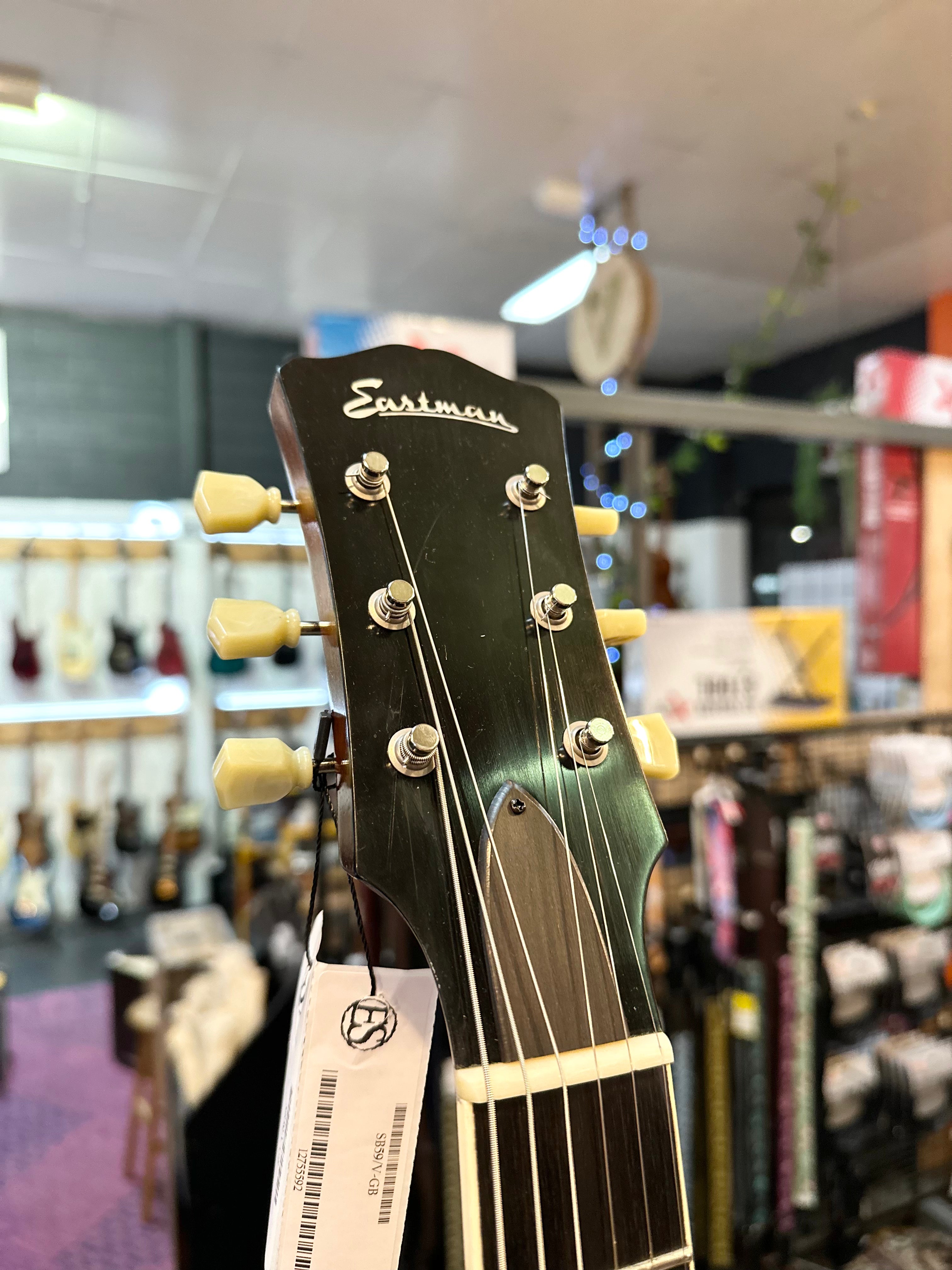 Eastman | SB59/V | Solidbody Electric | Antique Goldburst
