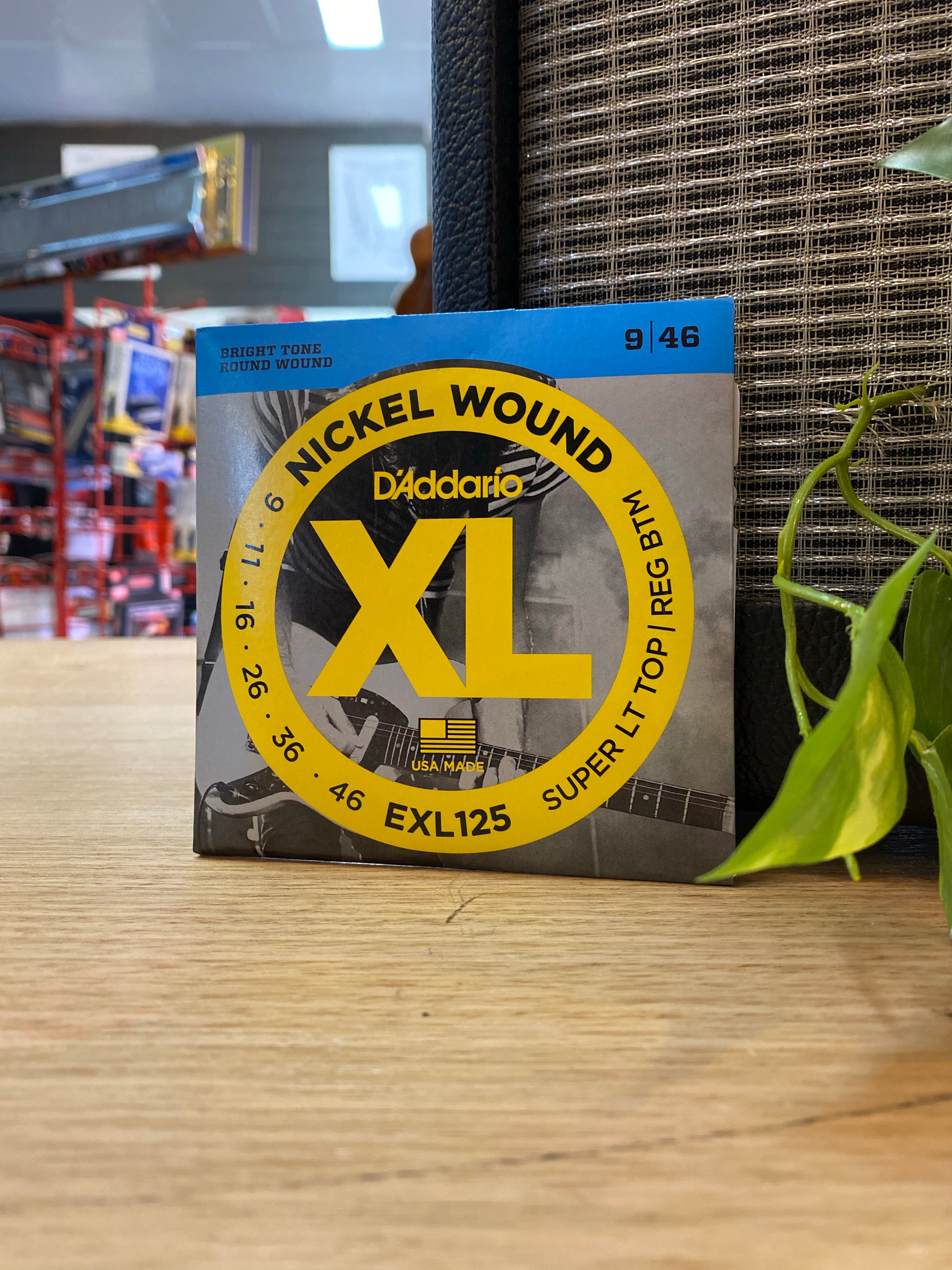 D'Addario | XL125 | 9-46 | Super Light Top/Regular Bottom | Electric Guitar Strings