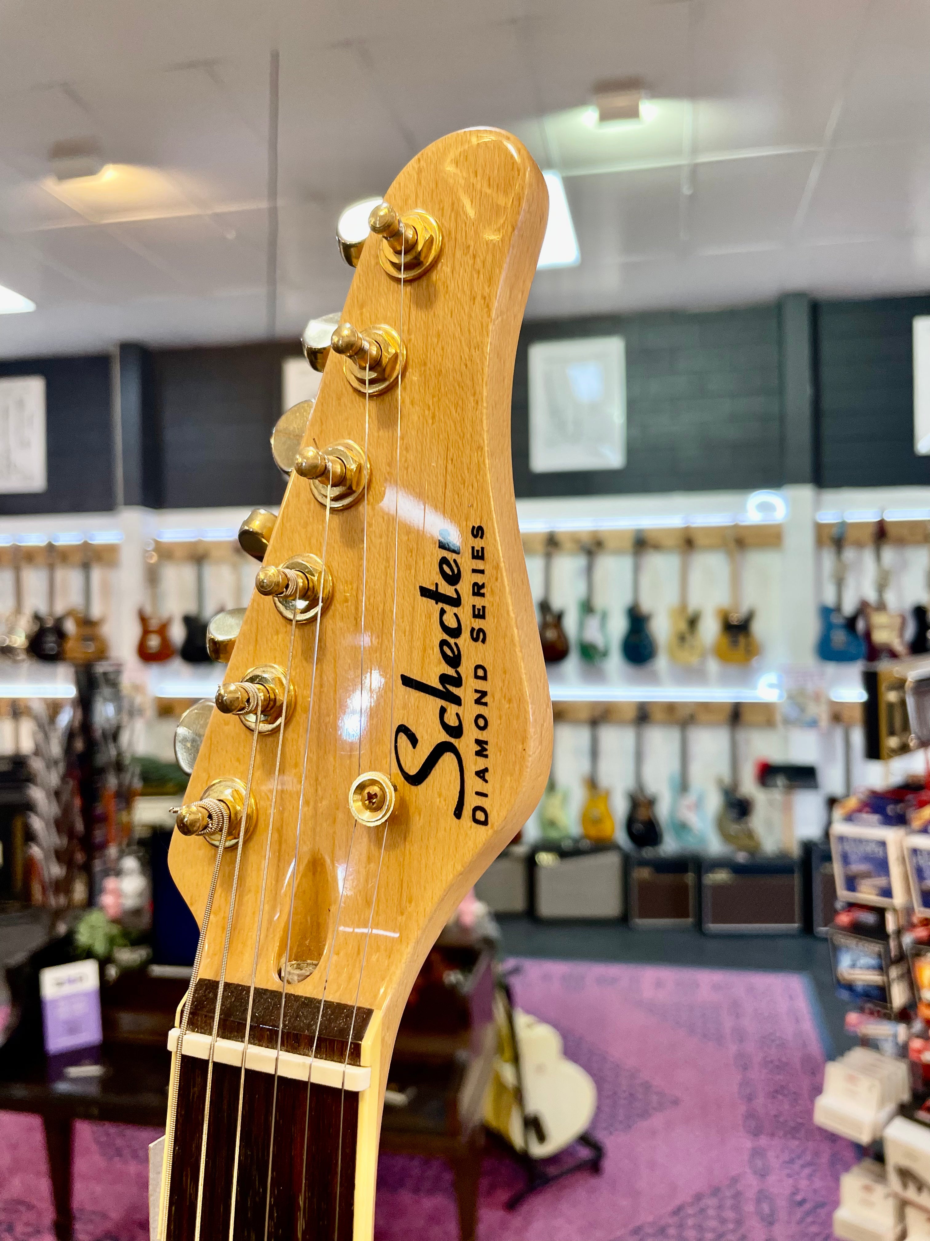 Schecter | Diamond Series | PT Elite | Vintage Natural Gloss