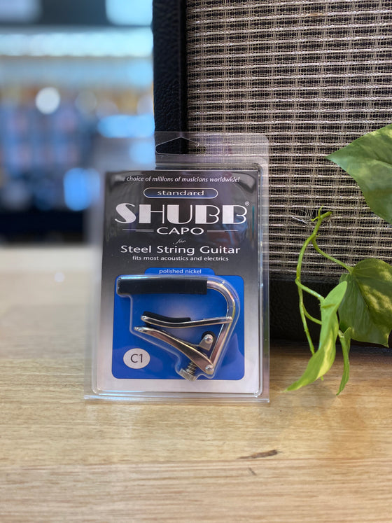 SHUBB | C1 | Quick Change Capo | Steel String