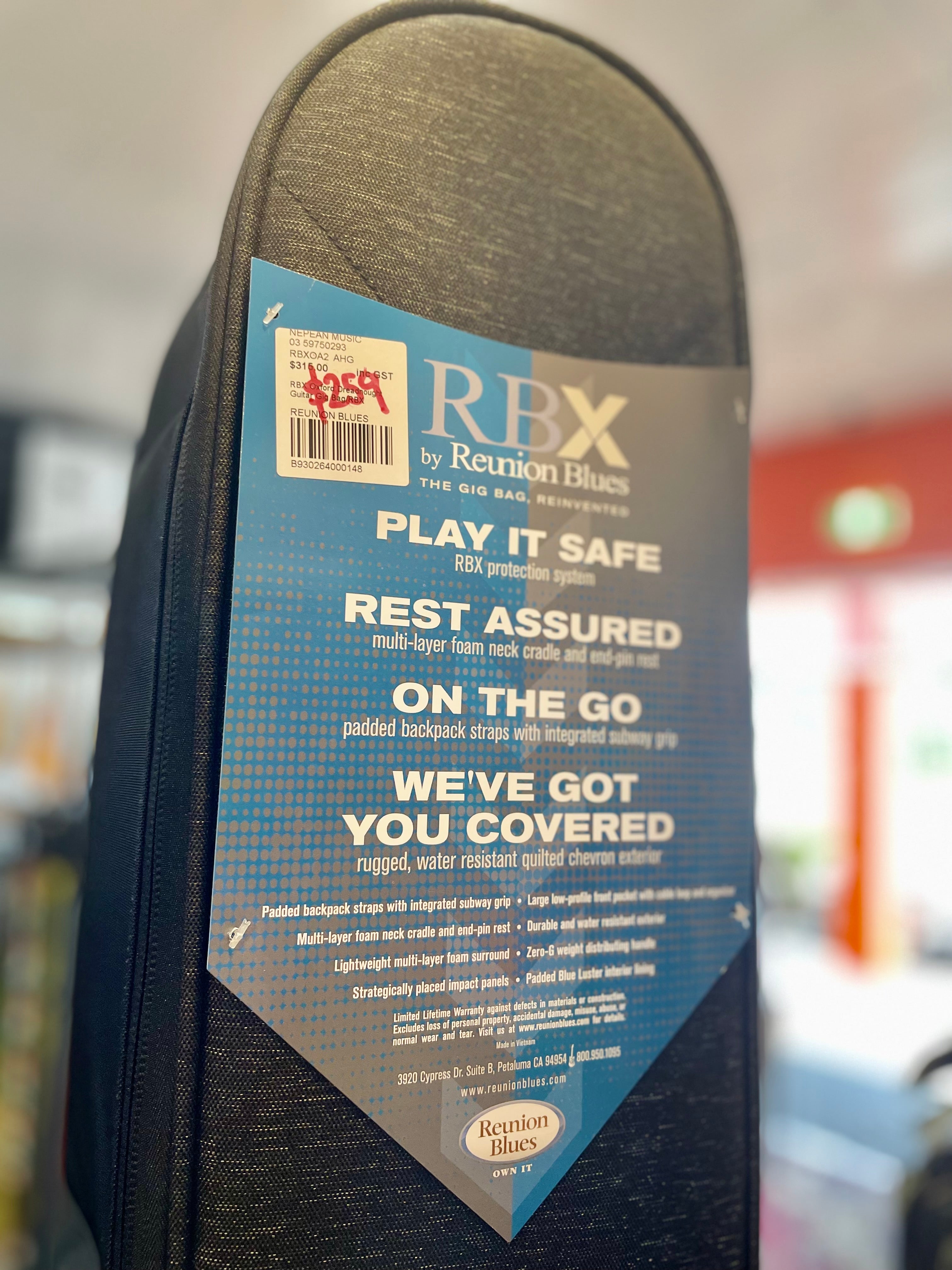 Reunion Blues | RBX | Oxford | Profession Acoustic Gig Bag