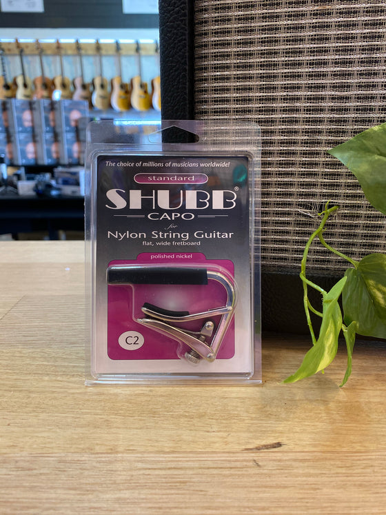 SHUBB | C2 | Quick Change Capo | Nylon String
