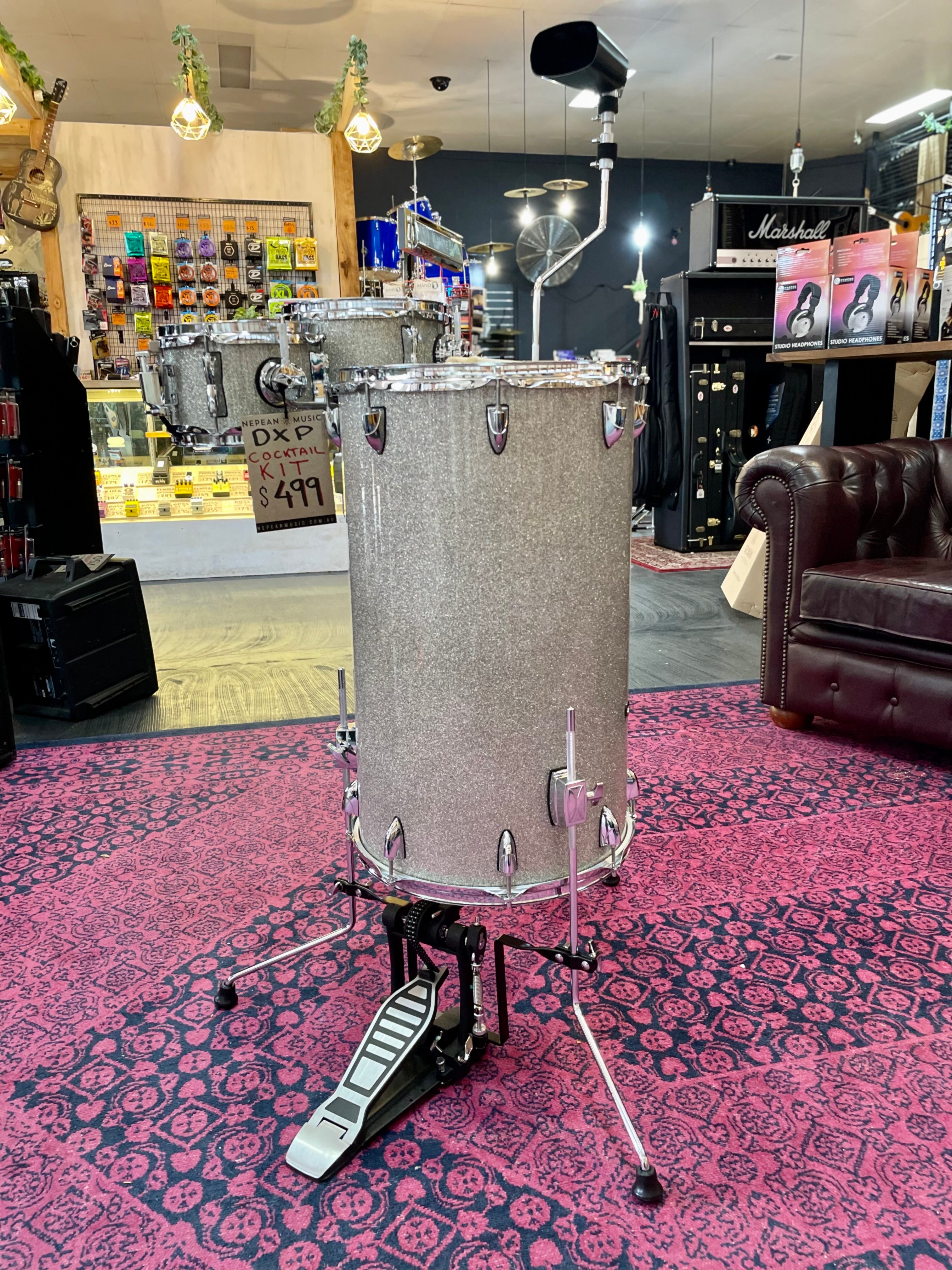 DXP | Upright Cocktail Kit  | Silver Sparkle