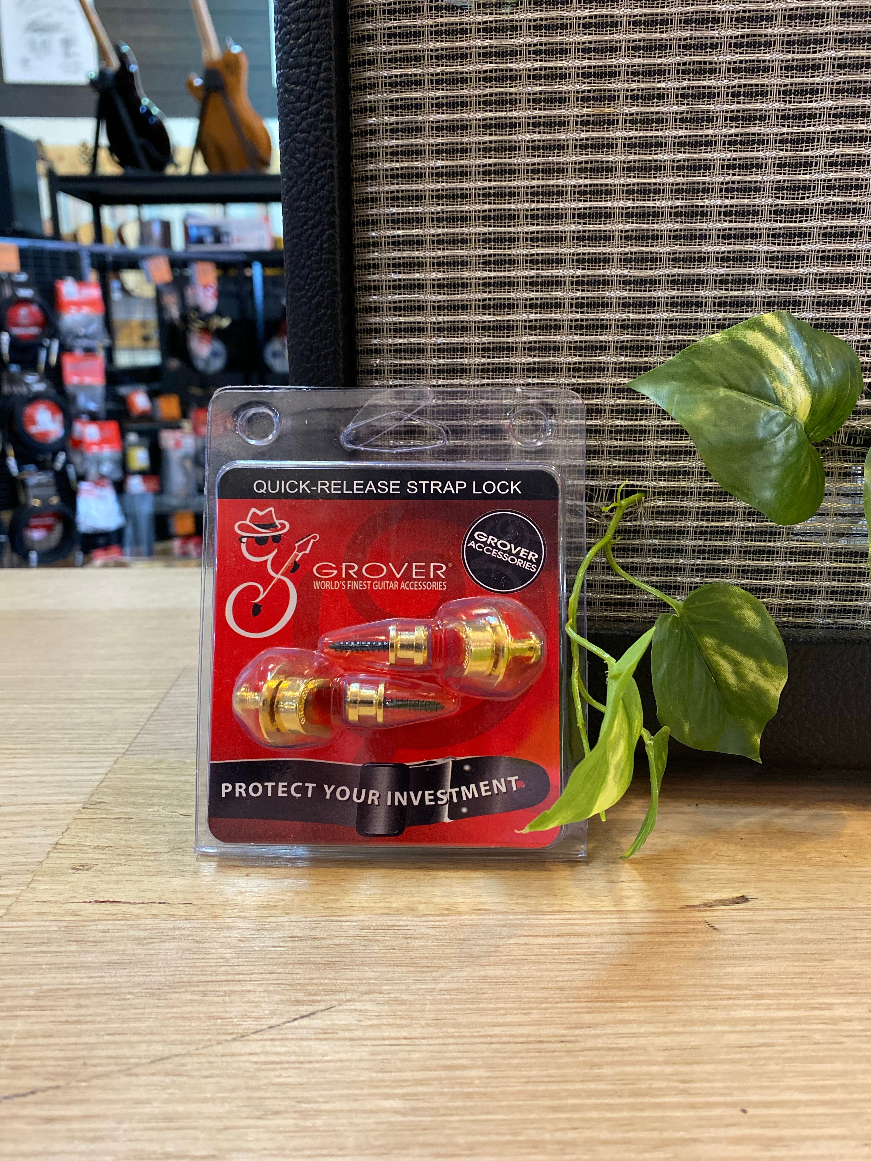 Grover | Quick Release Strap Locks | Gold