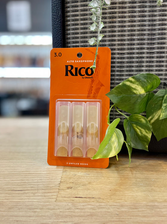 Rico | Alto Sax Reeds | 3-Pack (1.5/2.0/2.5/3.0)
