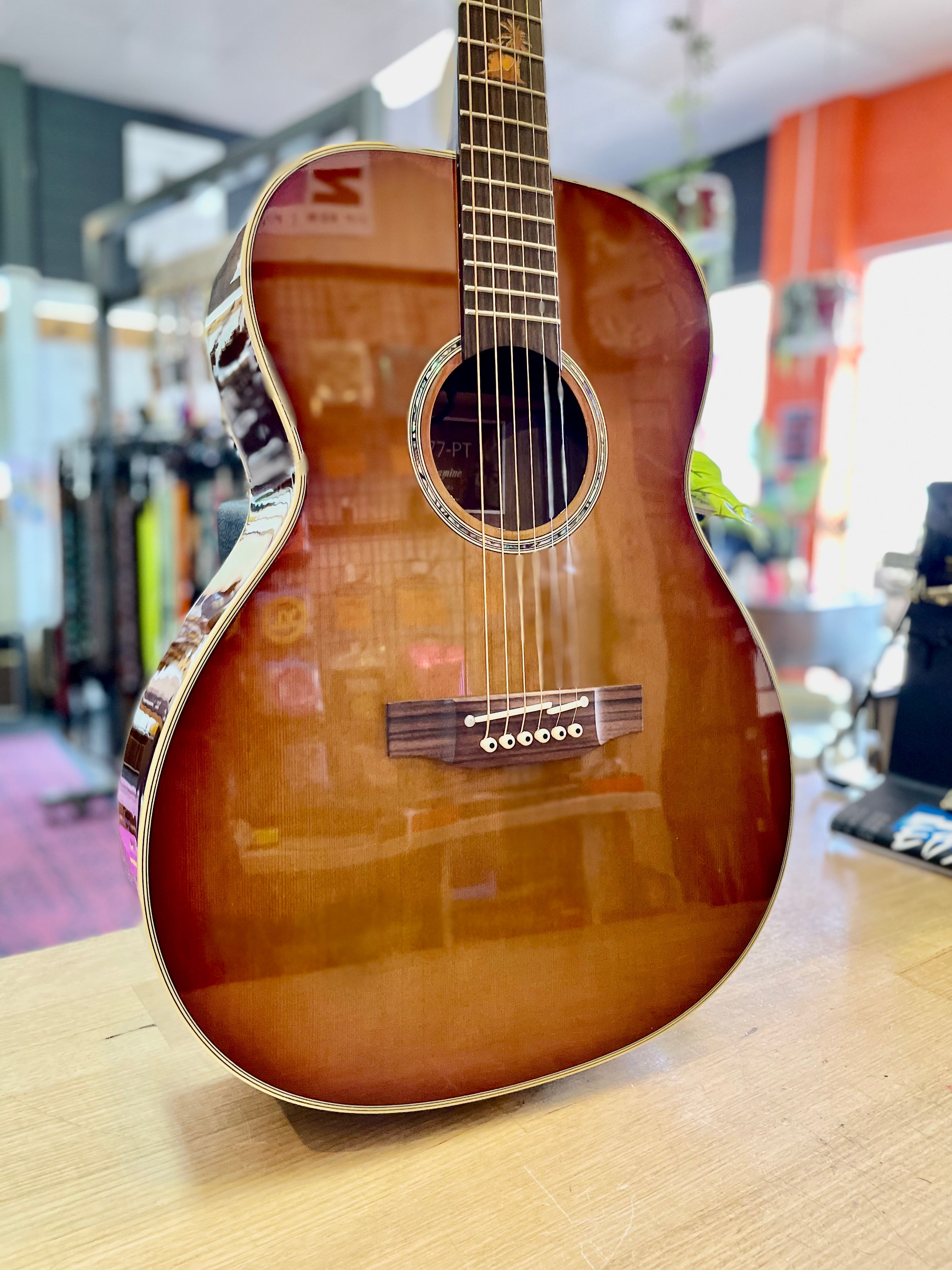 SALE Takamine Pro Series TF77 PT OM Acoustic Electric Coo Nepean Music