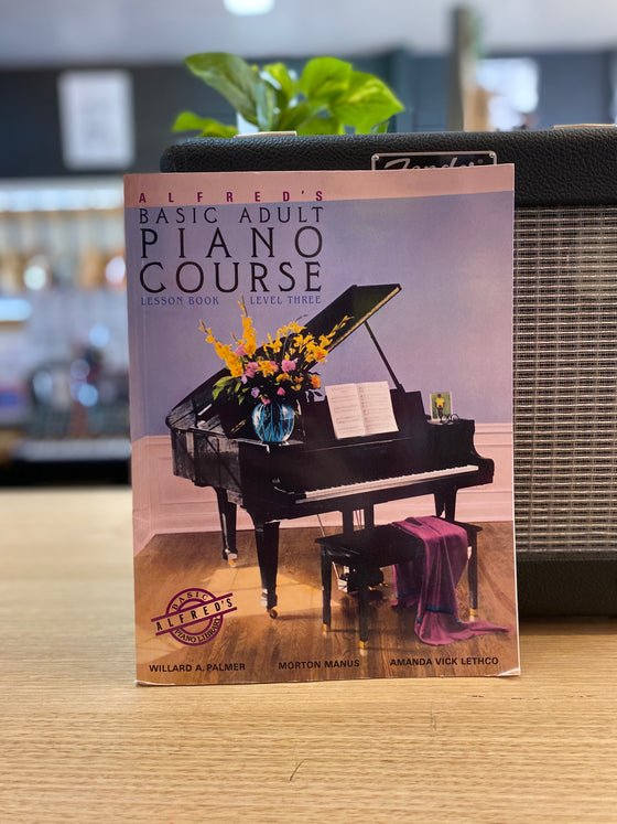 Alfred’s Basic Adult Piano Course | Lesson Book | Level 3