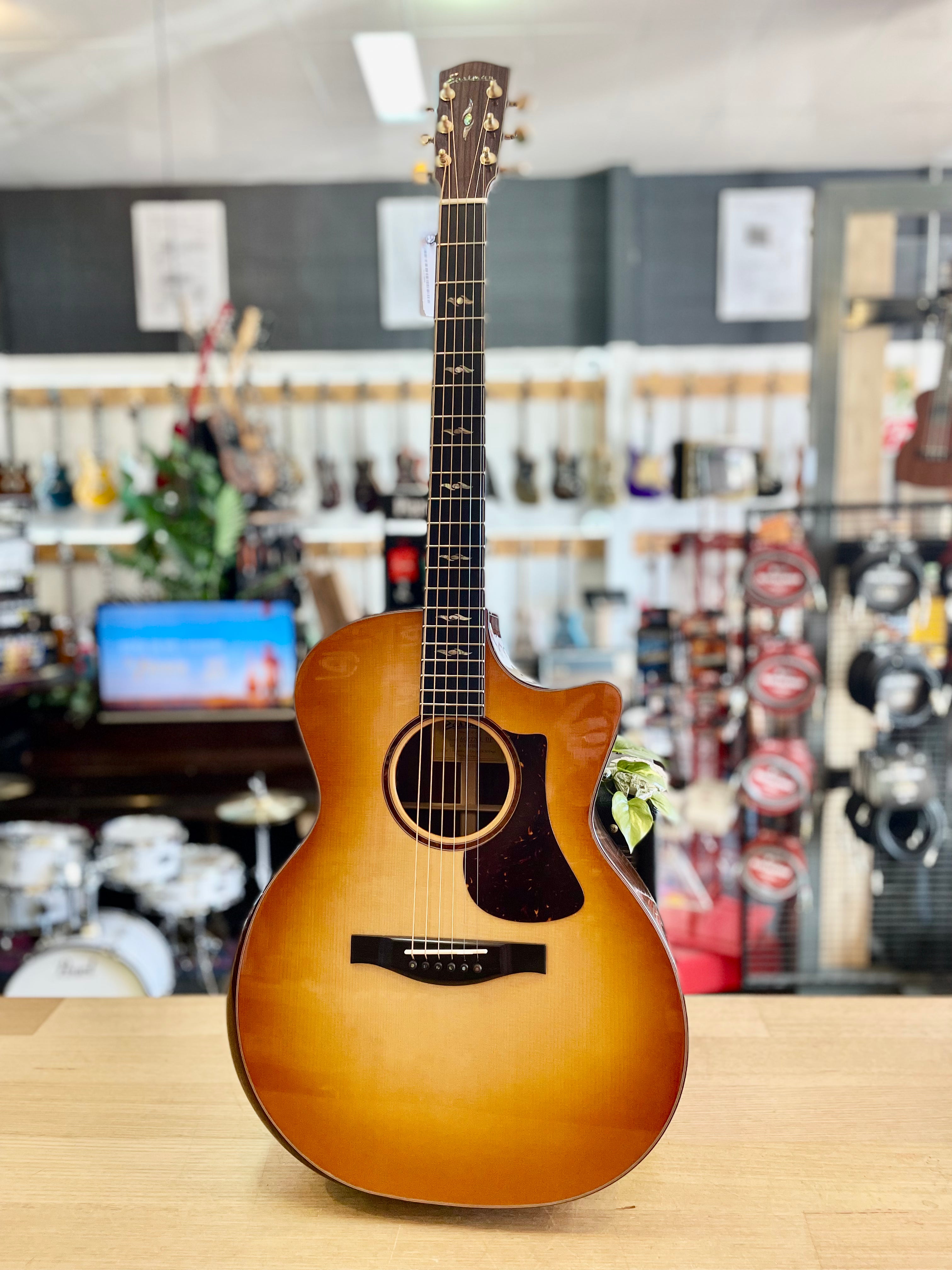 Eastman | AC722CEDF | All Solid DLX Rosewood | Acoustic-Electric