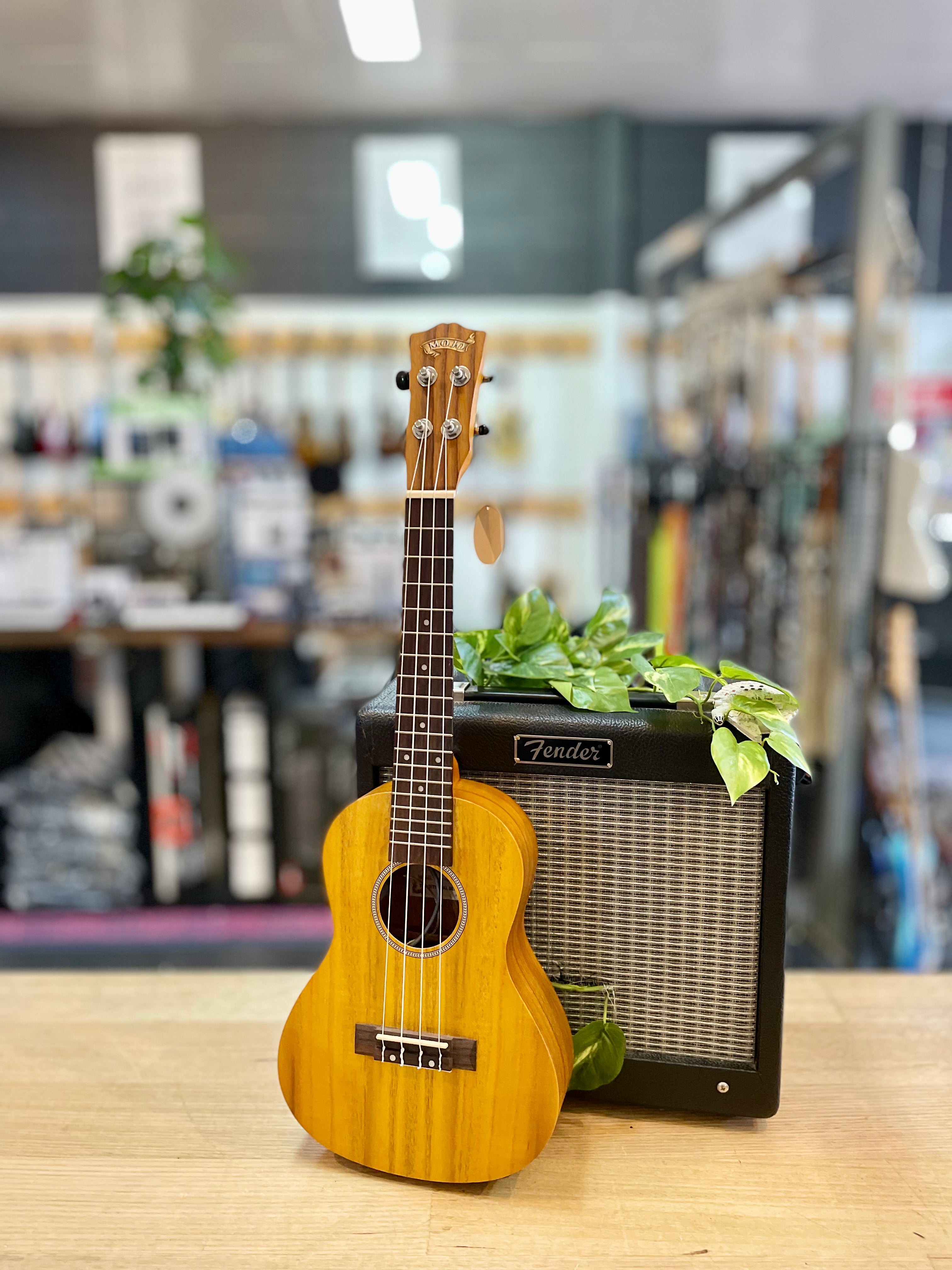 Mojo Ukuleles | JTK60ET | Concert Sized | Ukulele with Pickup