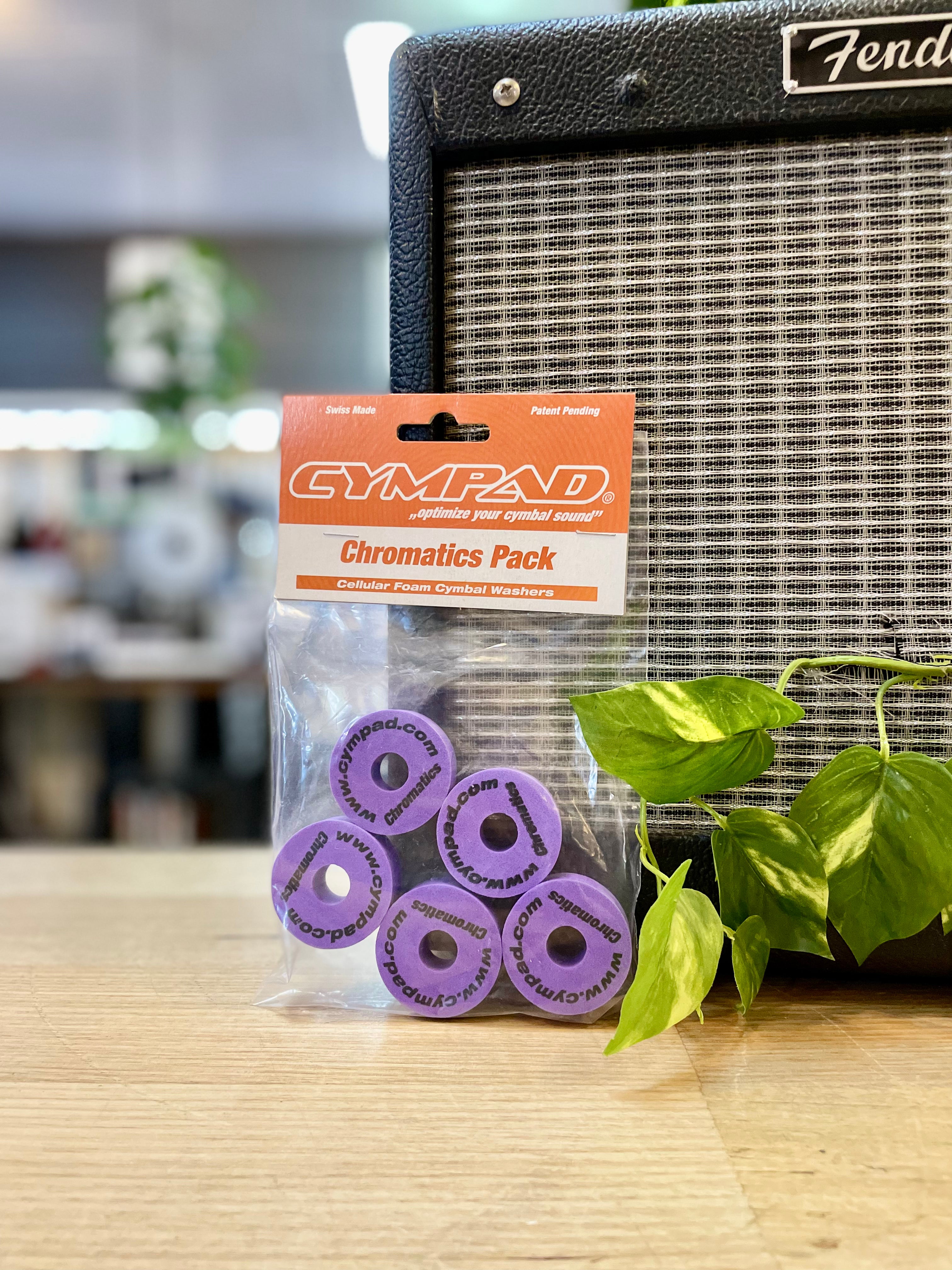 Cympad | Chromatics | Cymbal Pads | 5-Pack | Purple