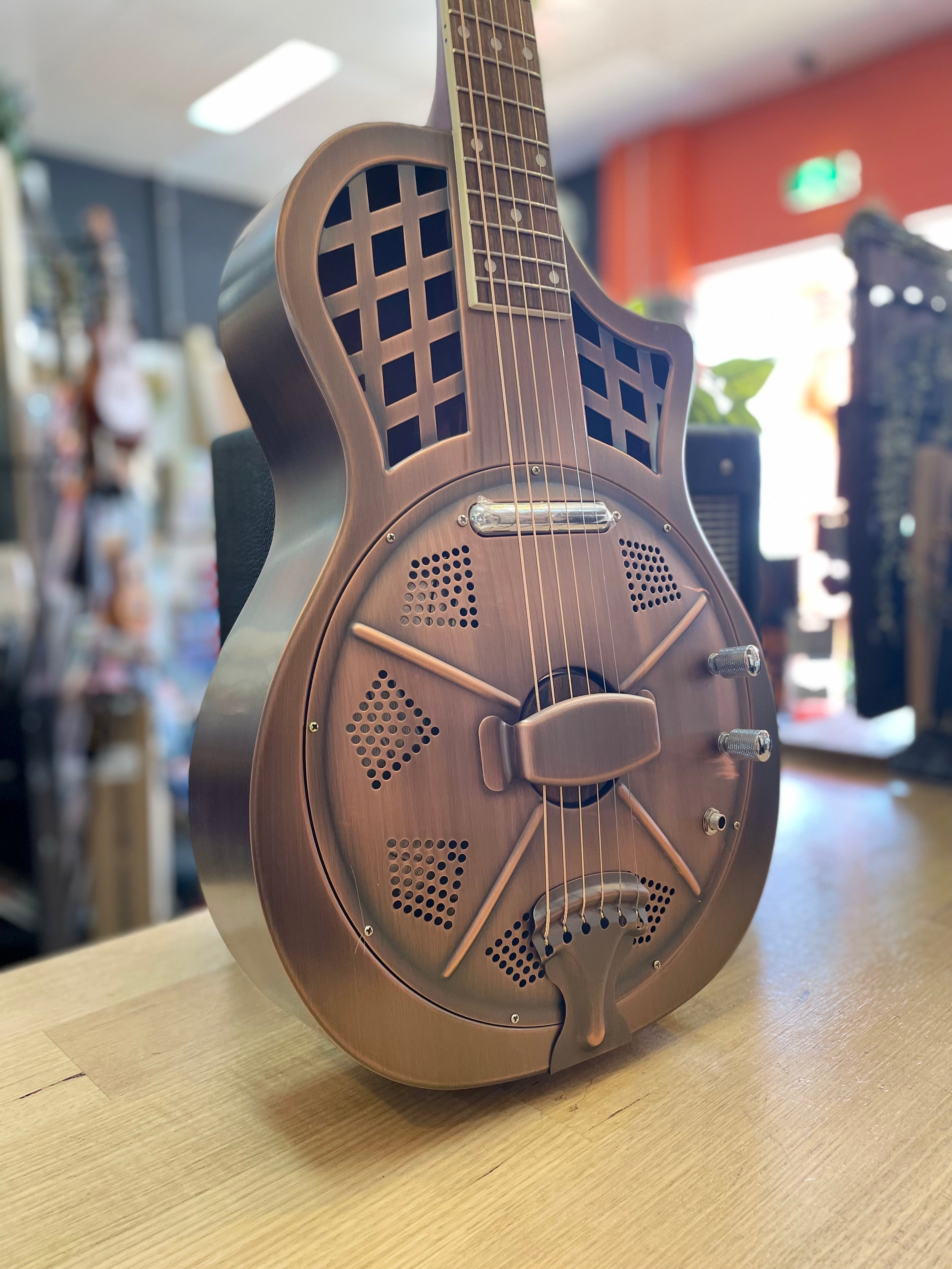 Aiersi | FF | TRG10BCE | AC/EL Cutaway | Parlour | Resonator Guitar