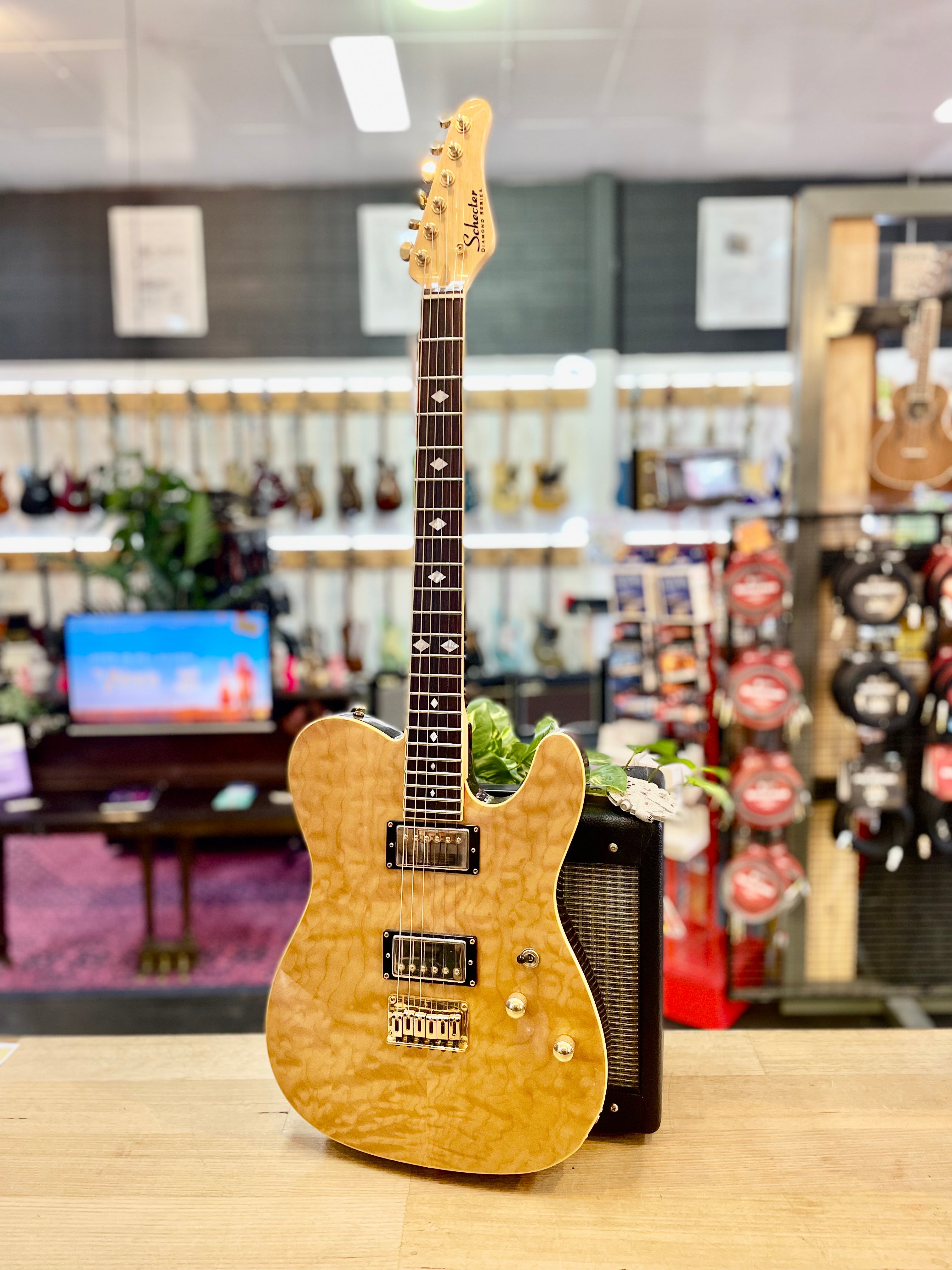 Schecter | Diamond Series | PT Elite | Vintage Natural Gloss