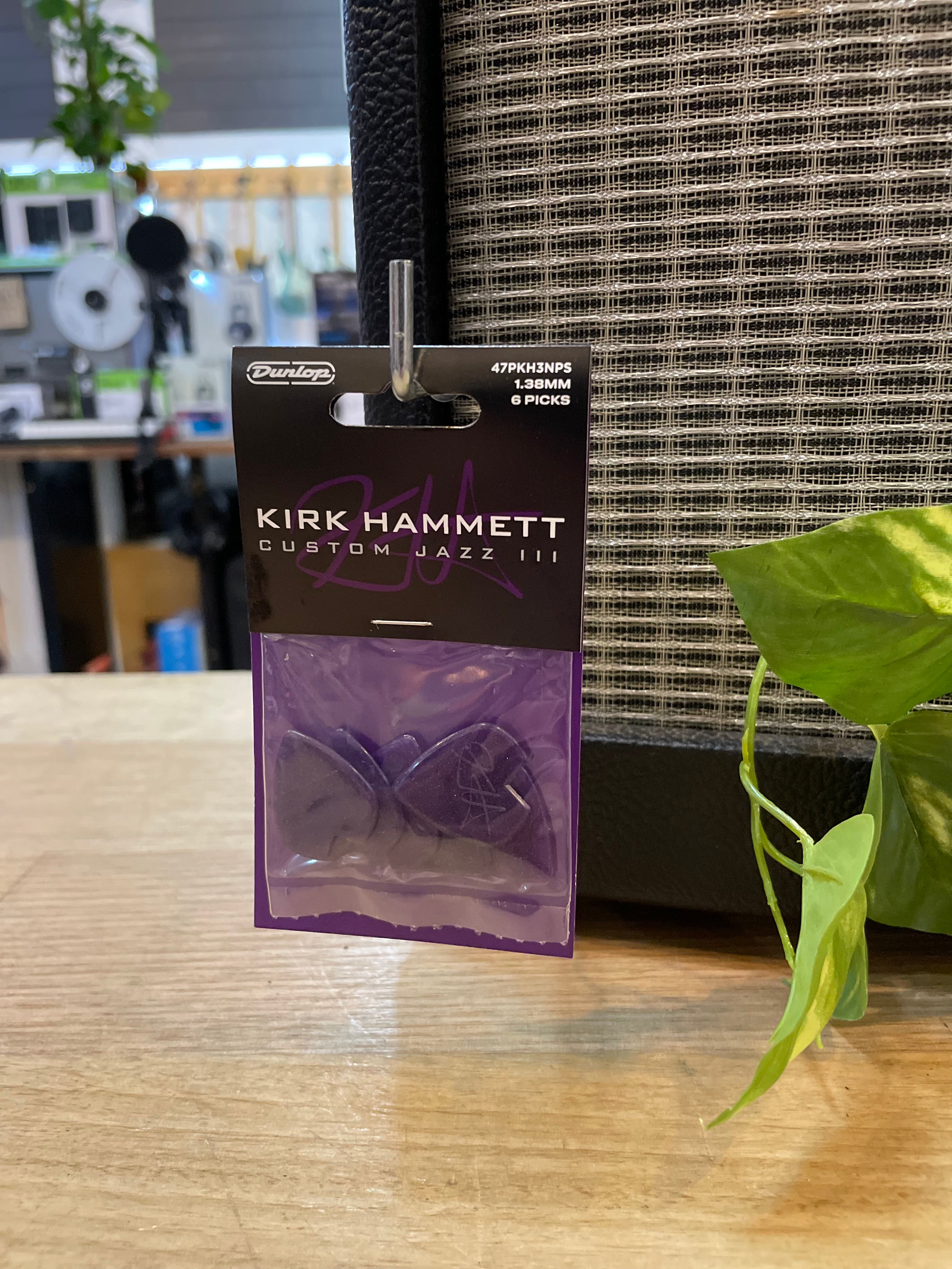 Dunlop | Kirk Hammett | Purple Jazz III Pick Pack (6)