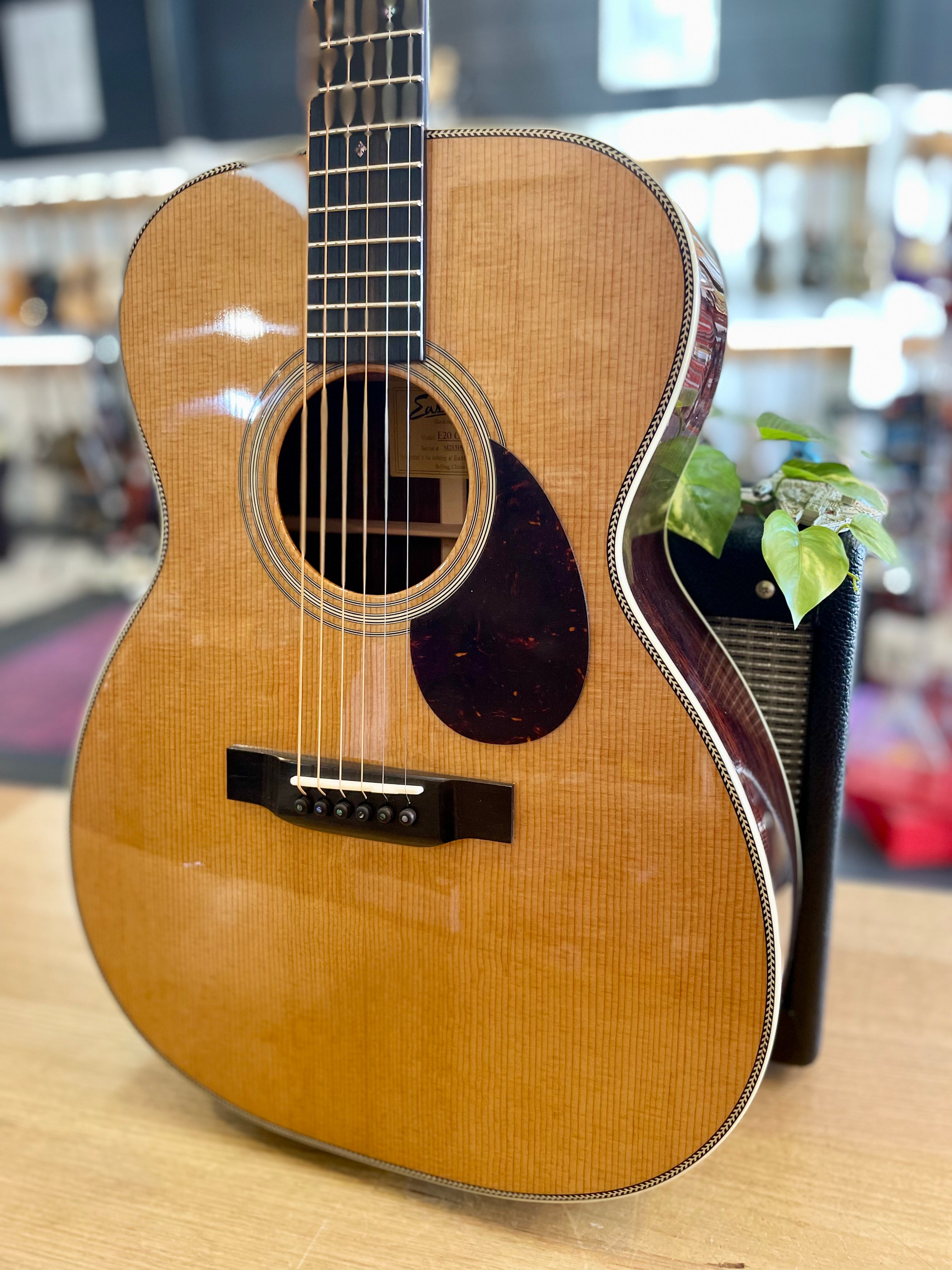 Eastman | E20OMTC | All Solid | thermo Cured Top | OM Body