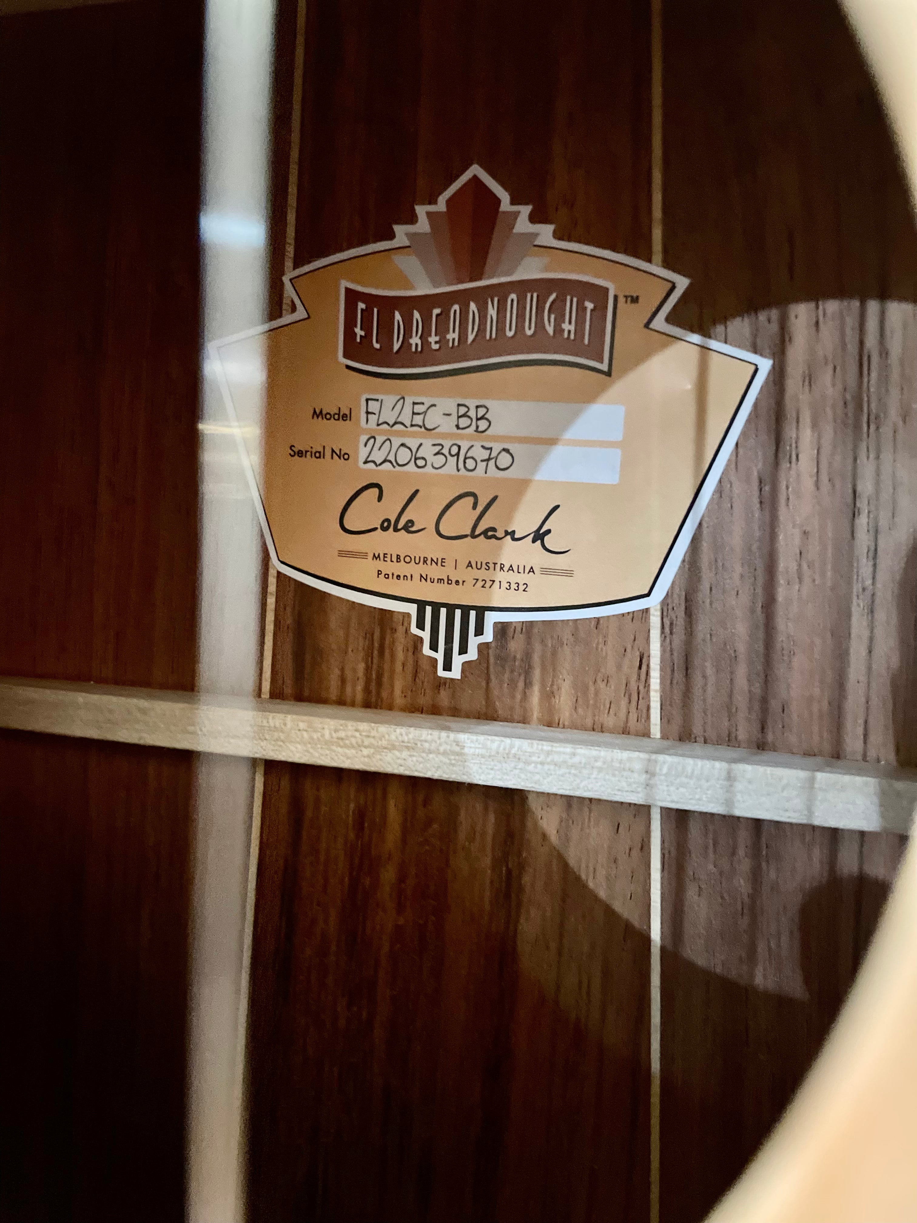 Cole Clark | FL2CE-BB | Blackwood Bunya | Acoustic Electric